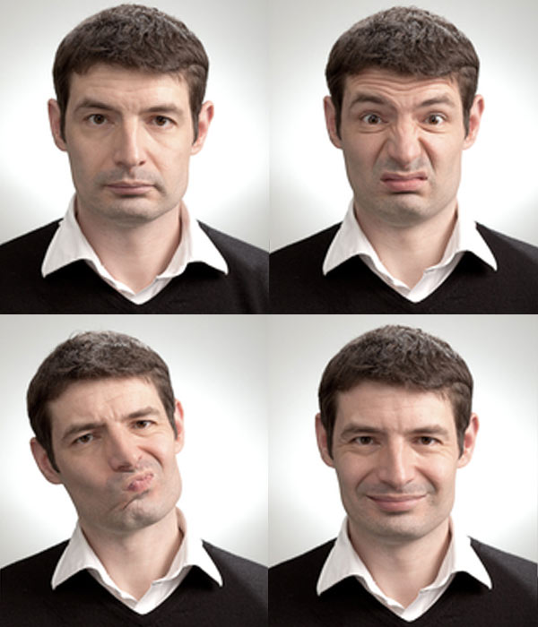 Facial dynamics men